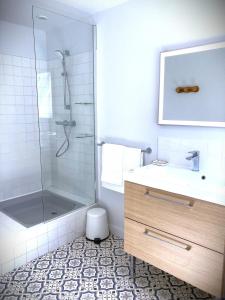 Appartements La Balise-Appart dans un manoir-Vue mer et jardin : photos des chambres