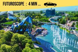 Escapade poitevine - Maison climatisée avec 3 Ch - 4 min Futuroscope et Aquascope