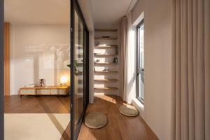 Japandi 2bd apartment Huge window