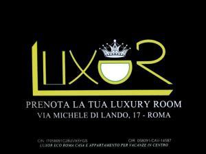 LUXOR ECO ROMA CASA E APPARTAMENTO PER VACANZE IN CENTRO Piazza Bologna, Colosseo, Piazza di Spagna, Vaticano, San Pietro, Sapienza, Fontana di Trevi, Piazza Navona, Trastevere, Tiburtina, Termini, Aeroporto