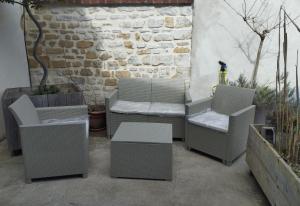 Maisons de vacances Maison individuelle a Caen : photos des chambres