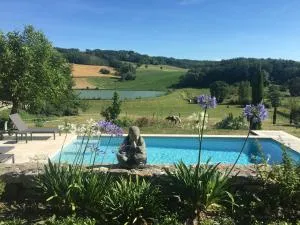 Le mas d'argile, charming holiday rental - private pool & views - Lascabanes