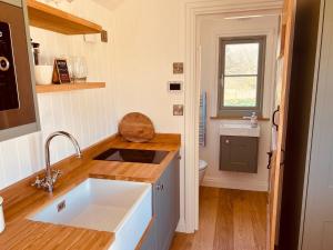 Luxury Shepherds Hut near Glamorgan Coast