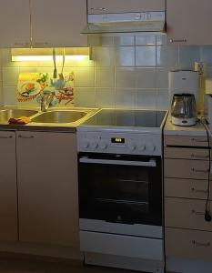 Talo Kainuun korvessa Kiekinkoskella