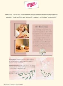 Appartements Gite de France Le nid des grisets 4 epis - Gite de France 8 personnes MAE-4591 : photos des chambres