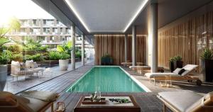 Complejo Prana, pileta, parilla, cine y gimnasio