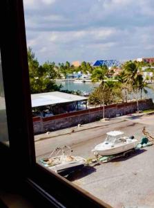 Departamento para 6 vista al mar con alberca y embarcadero