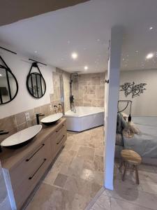 Appartements La Ganterie - Berges du Tarn : photos des chambres