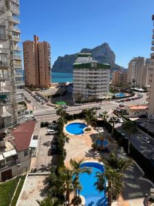 Sea&Ifach View Apartment with Swimming Pool