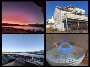 Loftsleilighet,havutsikt,balkong,gratis parkering - Nygård