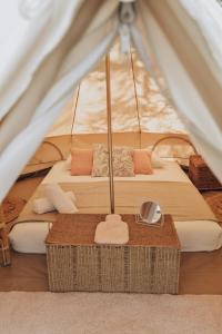 Tentes de luxe Cocooning Tipi - Azur : photos des chambres