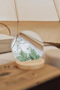 Tentes de luxe Cocooning Tipi - Azur : photos des chambres