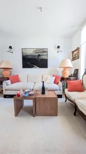 Maison familiale hyper centre avec patio 6-7pers