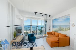 Apartament Golden Wave - Frontowy Widok Na Morze - Aprent