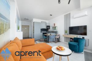 Apartament Golden Wave - Frontowy Widok Na Morze - Aprent