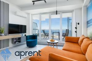Apartament Golden Wave - Frontowy Widok Na Morze - Aprent