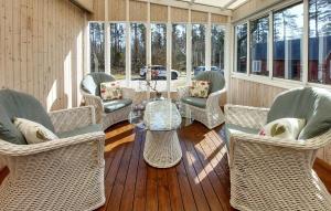 Nice Home In Vittsjö With Sauna