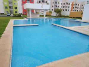 Apartment with a shared pool in a condominium