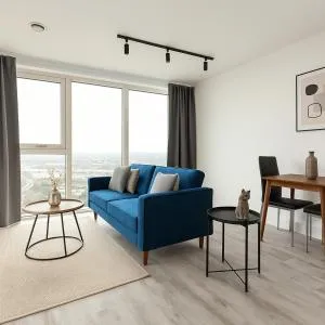 Modern 1-Bed Flat - Icon Tower - New Build in One West Point - London