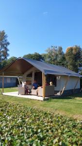 Tent room in Lystskov Camping & Cottages