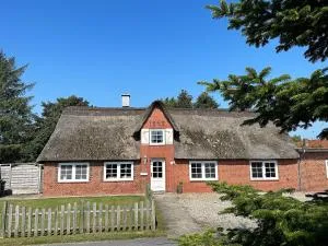 Jeppe Hus, Reetdachhaus, Hunde willkommen, Eckbadewanne, Kamin, WLAN - Bylderup-Bov