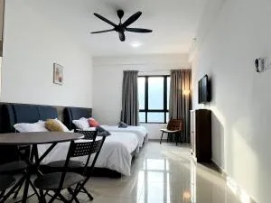 Studio 2bed4pax KekLokSi View - 亚依淡