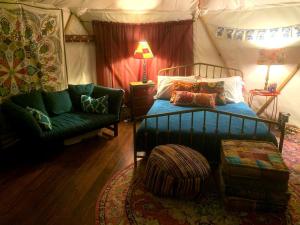 Unique Yurt-Dome Hybrid on Amazing Glampground near Bryson City, North Carolina