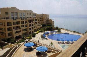 Samarah Resort Apartment D32 at DeadSea, Sea & Pool view- Families & couples only