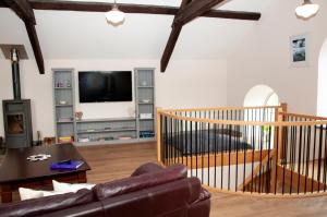Chapel conversion, seaside village, in Snowdonia