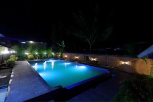 sky blue villa