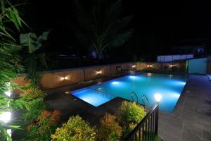 sky blue villa