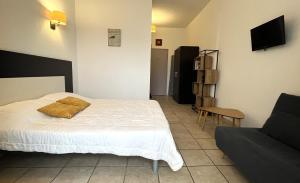 Appartements SAINT FLORENT - Studio 2 pers residence piscine FLO 18 : photos des chambres