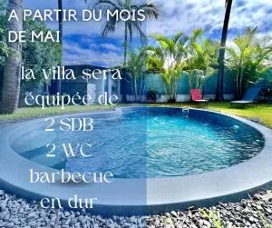 Maison avec piscine, proche route de Cilaos - Bois dʼOlive