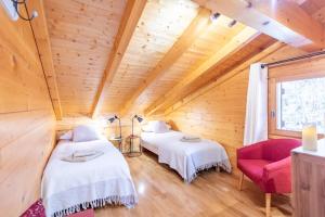 Chalets Slow Chalet Tekoa 8 pers - 5 min from the slopes : photos des chambres