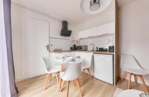 Maisons de vacances Jolie Maisonnette avec terrasse : photos des chambres