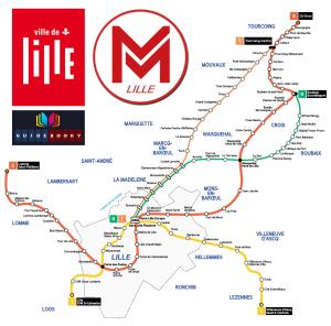 Appartements T2, Centre ville, Gare 600m, Prox Lille, Terrasse : photos des chambres