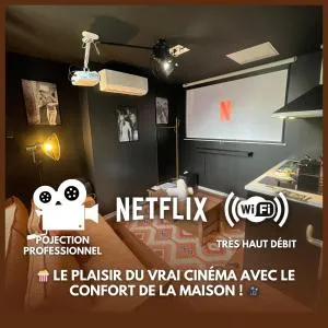 Cinéma Room - Immersion Total pour Cinéphile ! - 洛特河畔的维伦纽夫