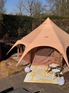 Witte Merel Glamping