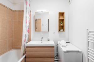 Appartements 2 bedroomed Le Crystal : photos des chambres