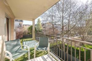 Appartements 2 bedroomed Le Crystal : photos des chambres