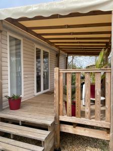 Campings Mobil home 55 -8 personnes : photos des chambres