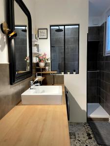 Maisons de vacances Villa Volclair Spacieux Duplex a 50m de la plage : photos des chambres