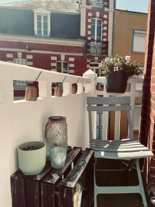 Maisons de vacances Villa Volclair Spacieux Duplex a 50m de la plage : photos des chambres