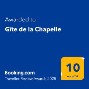 Gîte de la Chapelle