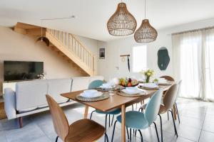 Belle maison pour 8 - 300m de la plage - Terrasse