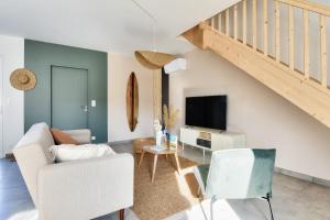 Belle maison pour 8 - 300m de la plage - Terrasse