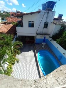 Quarto1 triplo Pousada piscina Praia de Cabuçu BA