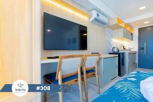 Makani Beach Flat Campas #308 - Frente Mar Alto Padrão