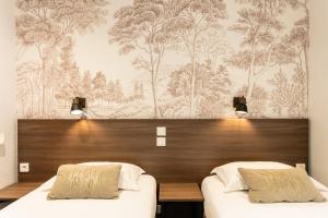 Hotels Relais Amadourien : Chambre Lits Jumeaux