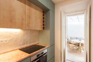 Serene T1 Apt in Lapa with AC and Private Patio